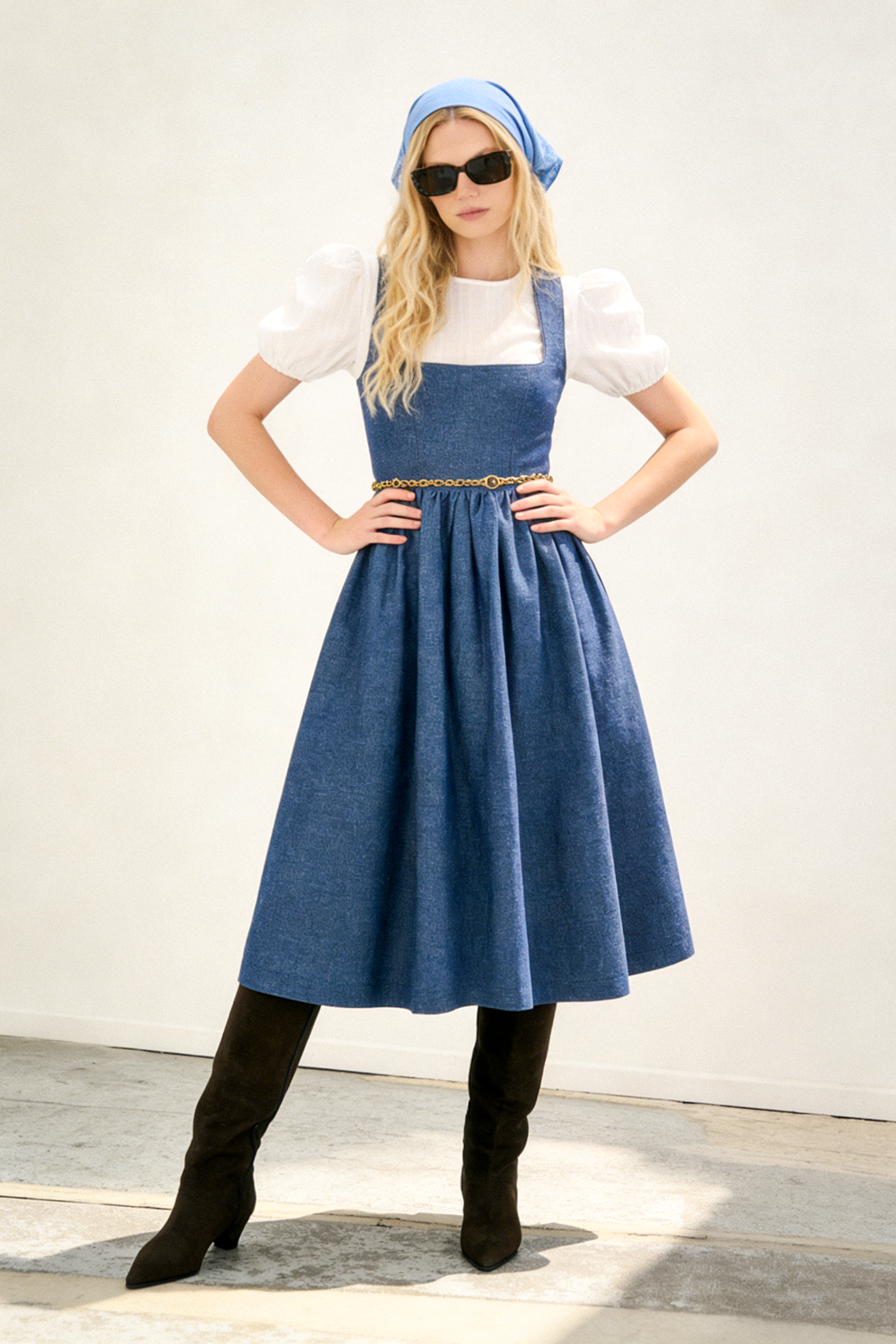 Kleid Denim Matha