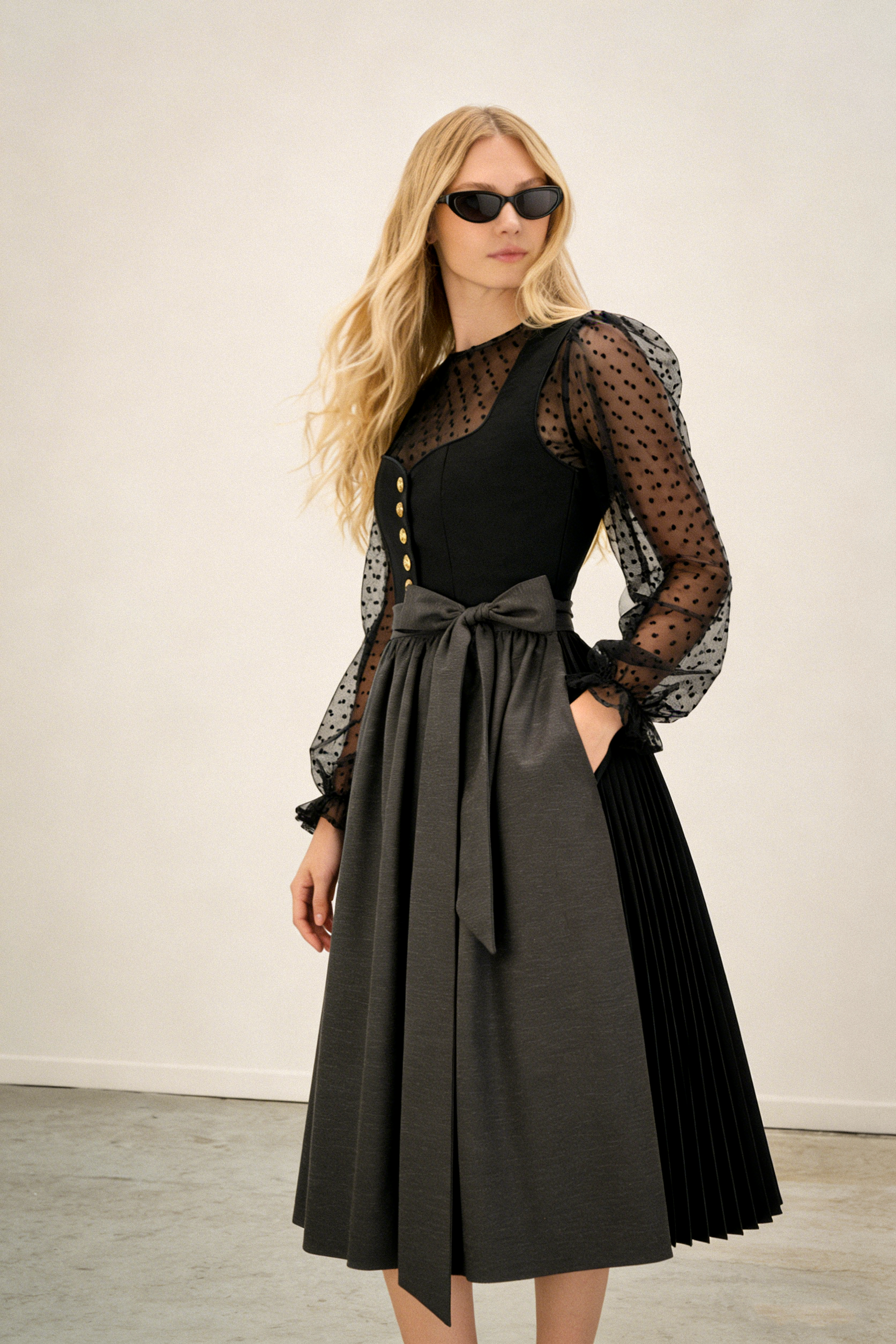 Dirndl Kassi Plissee